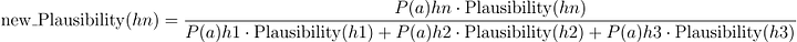 Horse race Bayesian example with three competing hypotheses about win probabilities
