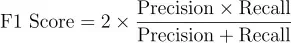 Confusion matrix filled in for pregnancy diagnosis example